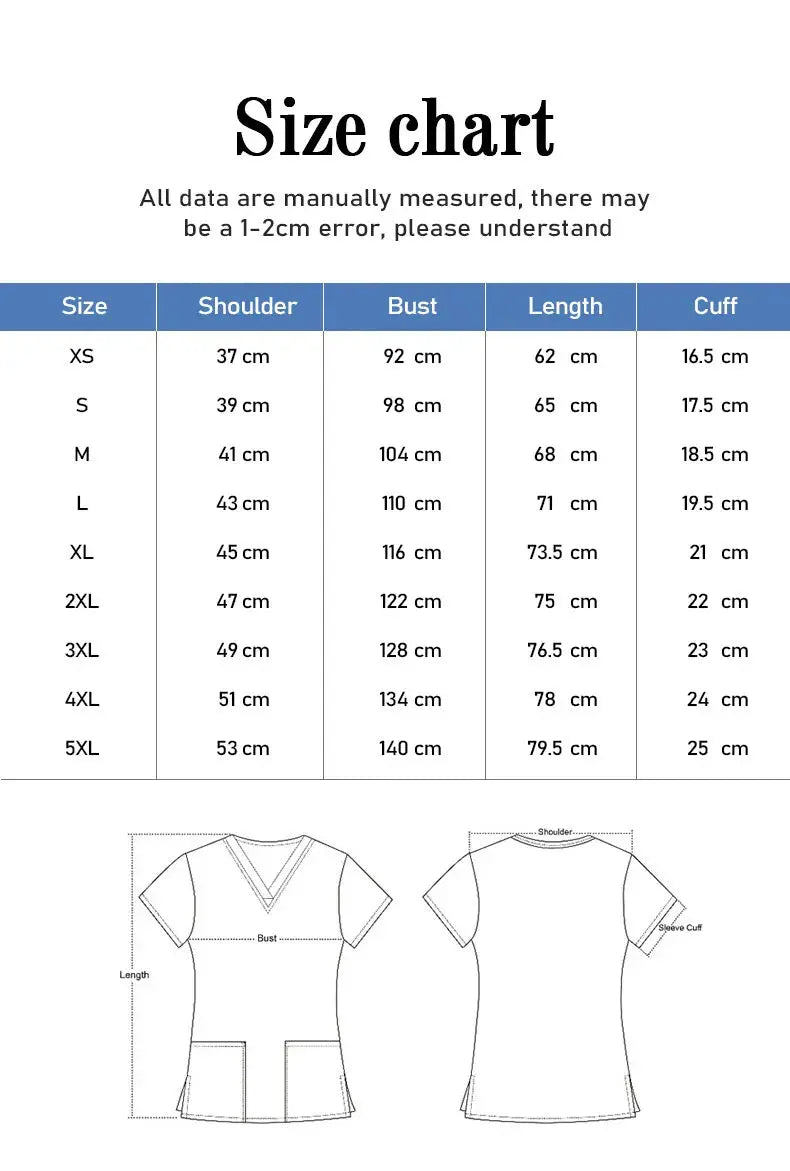 The Fun Christmas scrub top