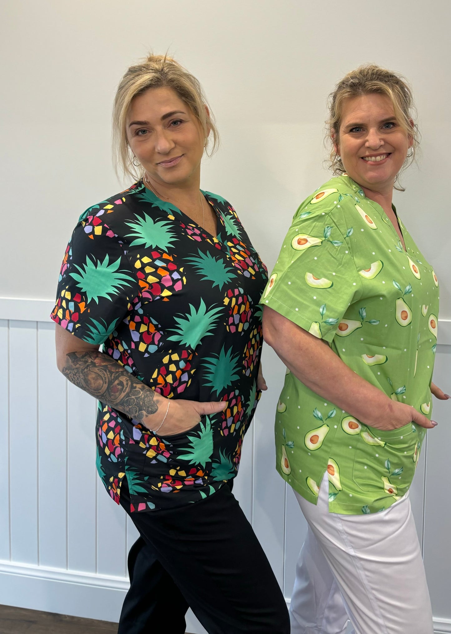 Avo scrub tops