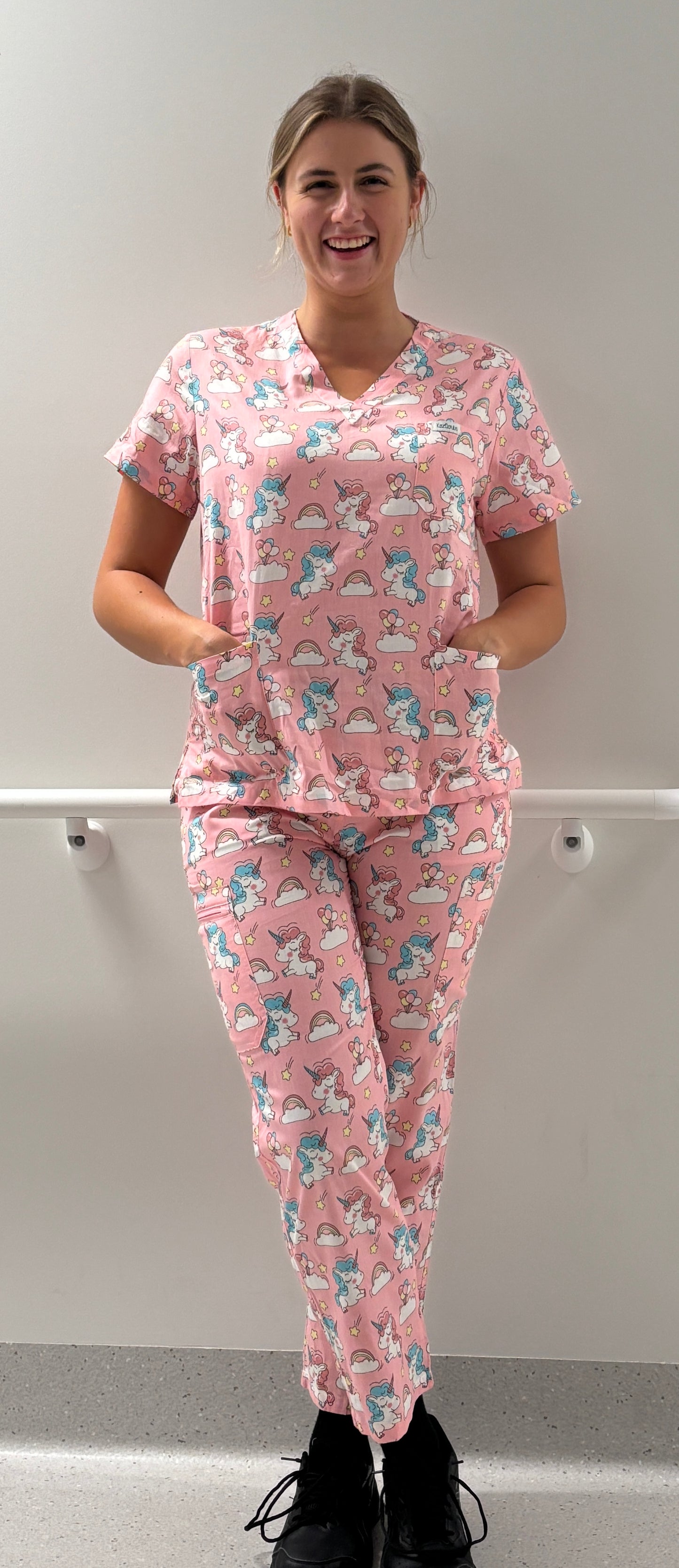 Unicorn Scrub set