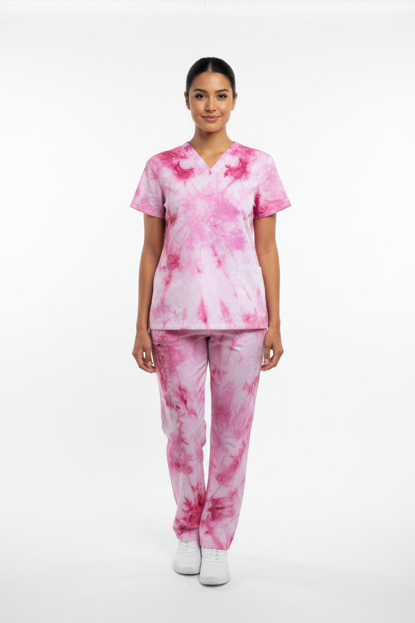 Pink dreams scrub set - one only L/12