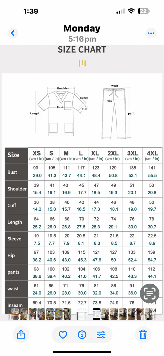 Ado scrub sets