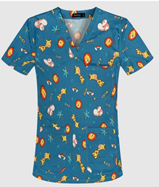 Baby wild scrub top
