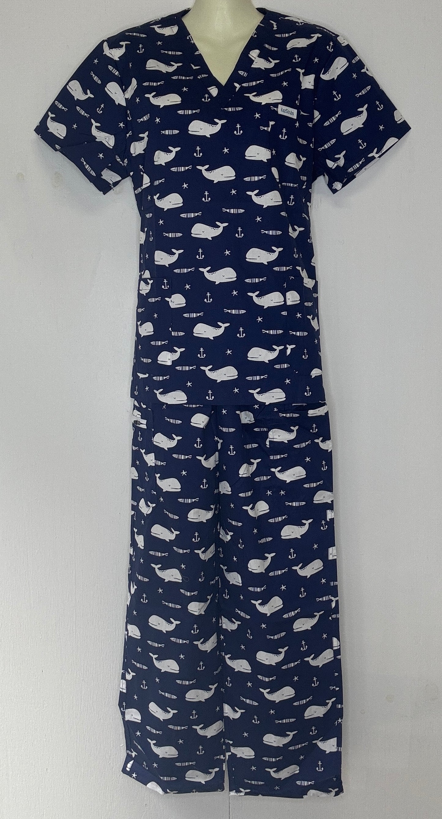 Whales scrub sets