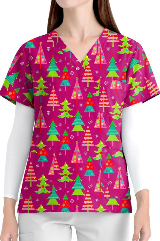 Love of Christmas scrub top