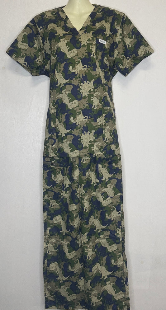 Camosaurs scrub set