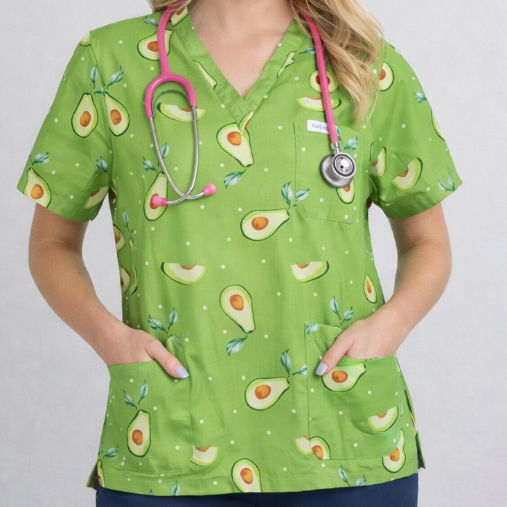 Avo scrub tops KazScrubs