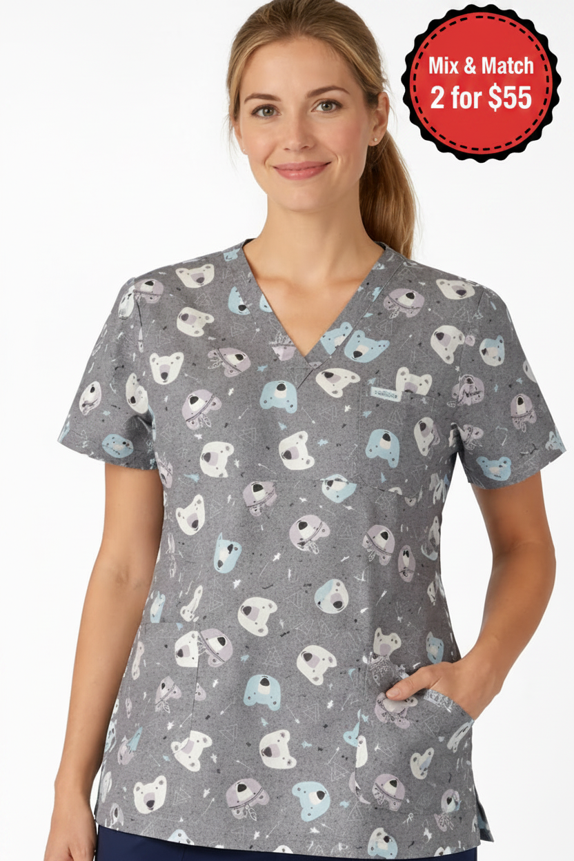 Blue bears KazScrubs