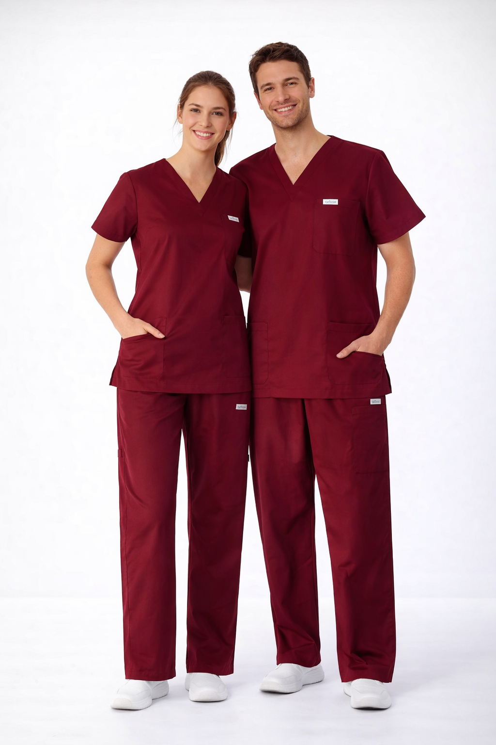 Beautiful MAROON Scrub set