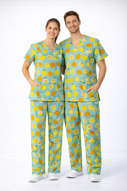 Lemon zest scrub set